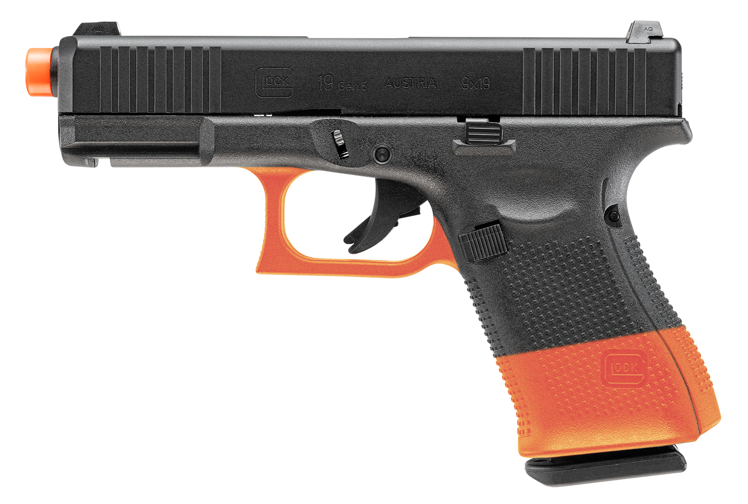 GLOCK 19 Gen 5 SB199 compliant CO2 powered airsoft pistol